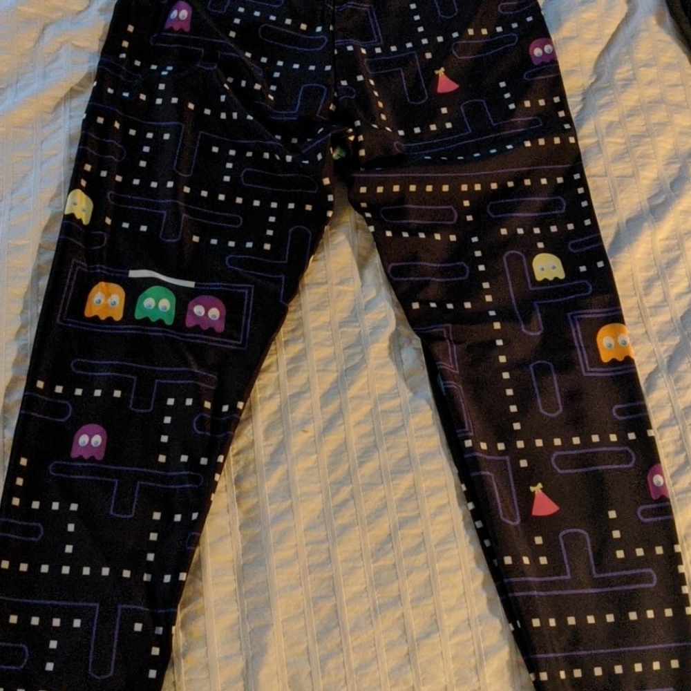 Pac-Man leggings